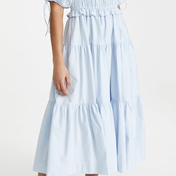 En Saison Dresses En Saison Poplin Tiered Midi Poshmark